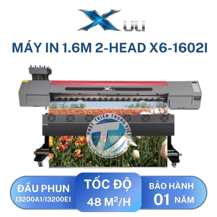Máy In Decal 1.6M 2-Head X6-1602I